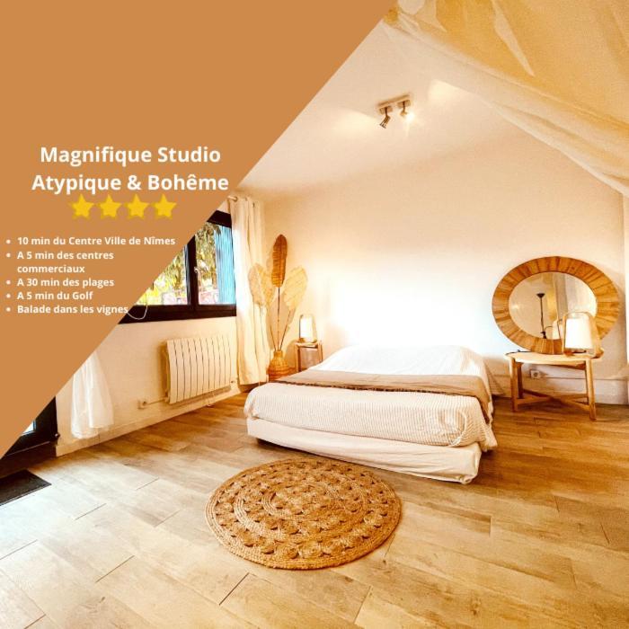 נים Superbe Appartement Boheme Dans Les Vignes מראה חיצוני תמונה